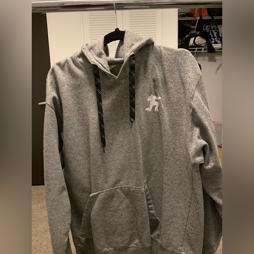 Large Gray Hockey Sweatshirt